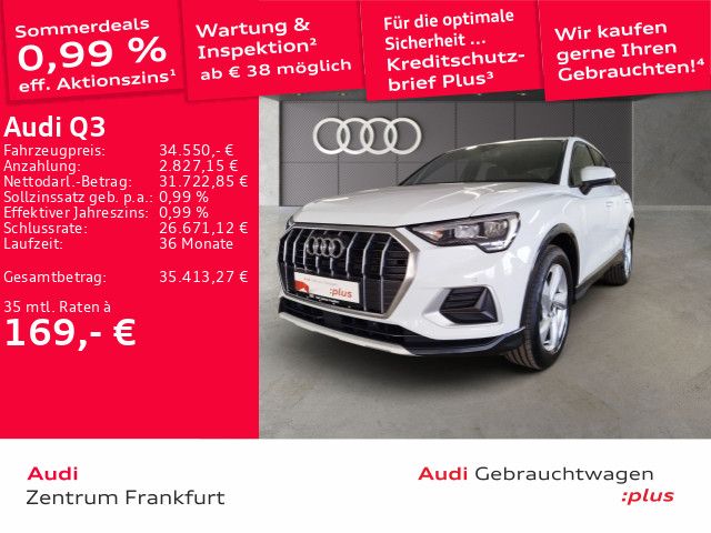 Audi Q3 35 TFSI advanced +NAVI+LED+MEMORY+DACHRELING+