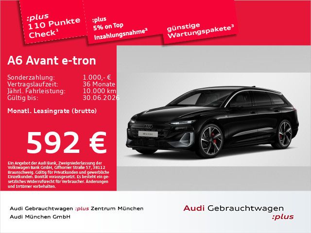 Audi A6 Avant e-tron qu. S line AHK/B&O/21"Zoll/Luftf