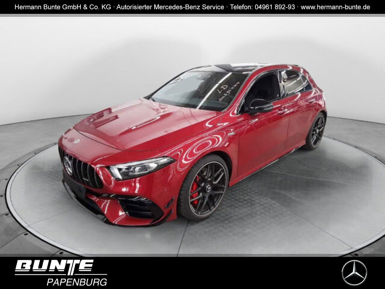 MERCEDES-BENZ AMG A 45 S 4M AERO/PREMIUM/PANO/BURM/360°/DRIV