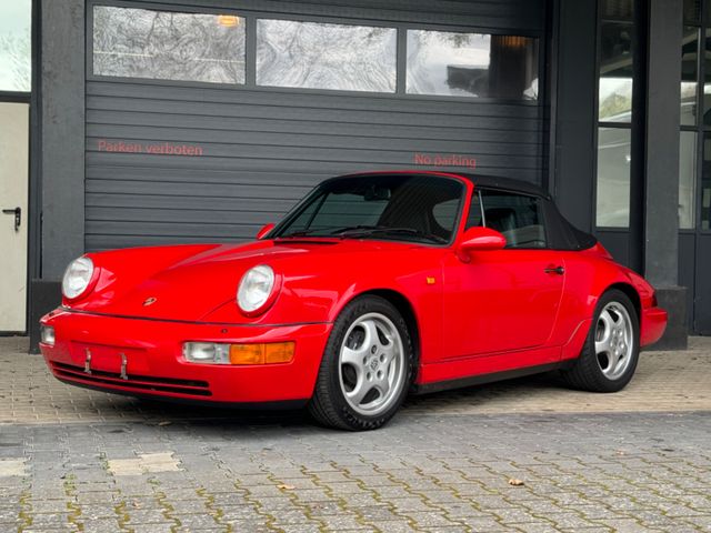 Porsche 964 Carrera 2 Cabrio ° Dt. Auto mit Serviceheft