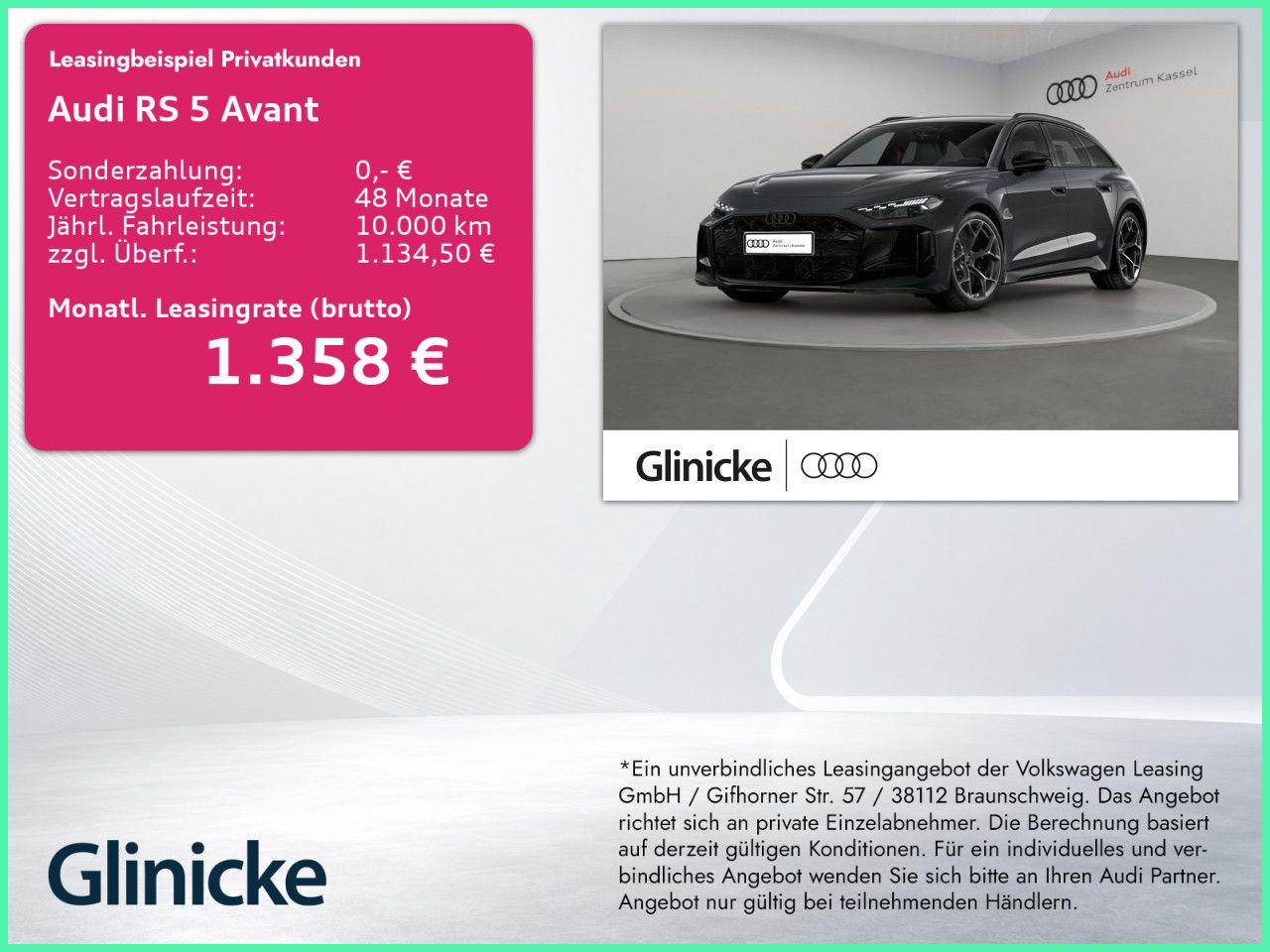 Audi RS 5 Avant NEUBESTELLUNG
