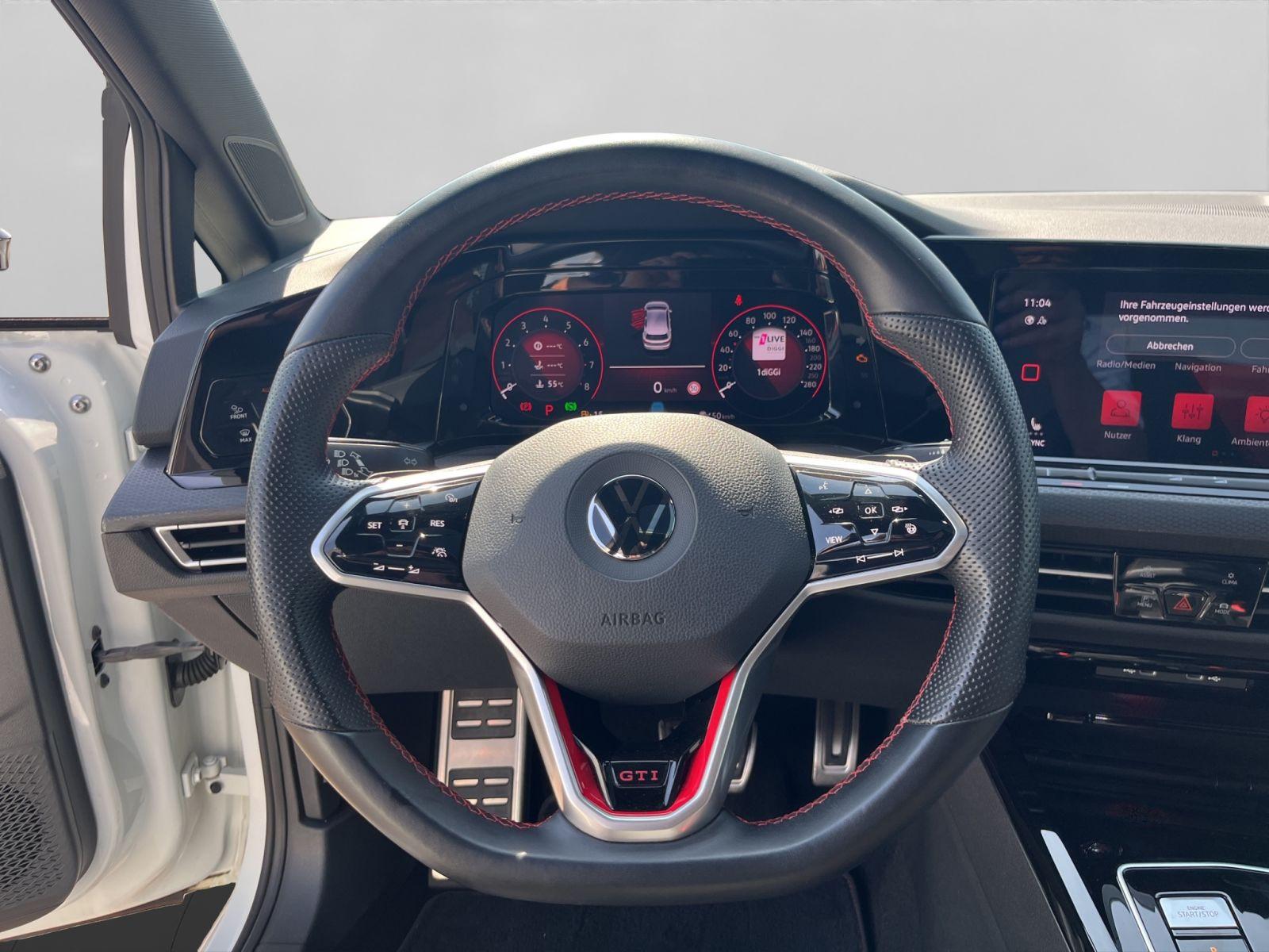 Volkswagen Golf VIII GTI DSG Black Pano+LED+ACC+Navi+Kamera, миниатюра 12