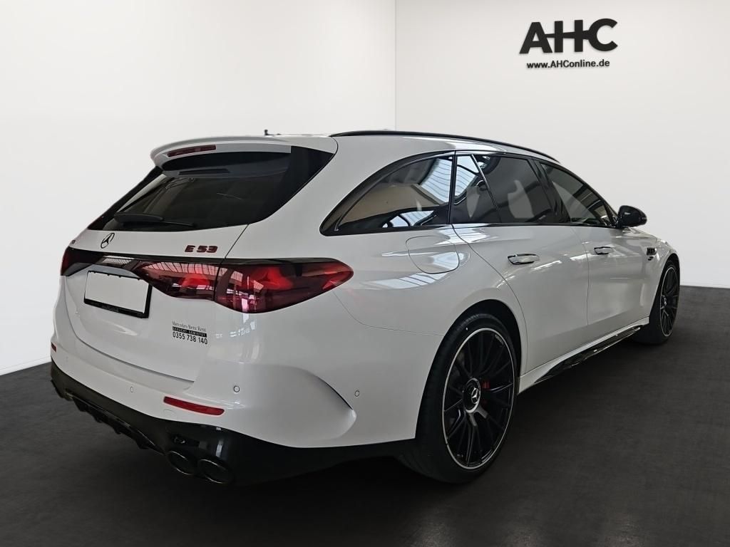 Fahrzeugabbildung Mercedes-Benz E 53 Hybrid 4M T-Modell +PREMIUM+AHK+PANO+AC/DC+