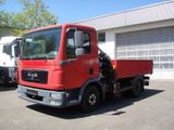 MAN TGL 8.180 Hinterkipper MKG-Kran Funk Greifer - MAN 8 180