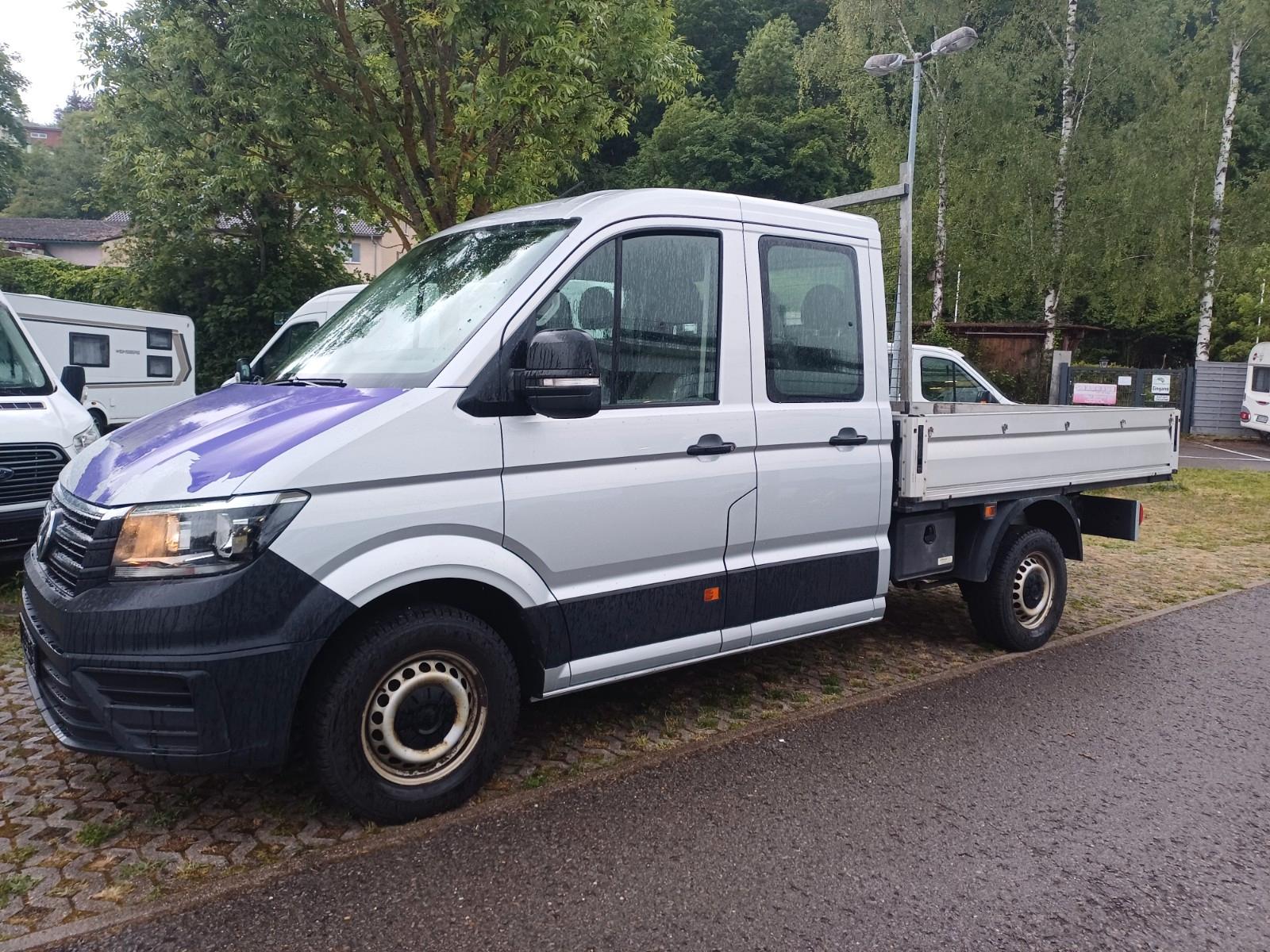 Volkswagen Crafter Pritsche35 DOKA mittellang Klima*AHK*SHZ