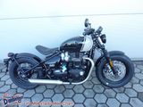 Triumph Bonneville Bobber 1200 Jet Black / Ash Grey