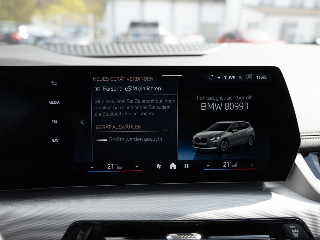 BMW 220 Active Tourer AHK LED NAVI KAMERA SHZ PDC, миниатюра 20