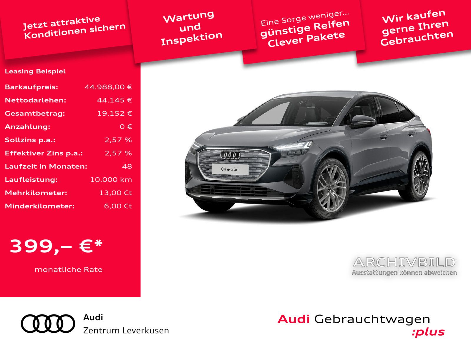 Audi Q4 Sportback S line MATRIX NAVI RAUTE ACC AHK