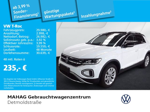 Volkswagen T-Roc 1.5 TSI STYLE Navi LED+ AHK DSG