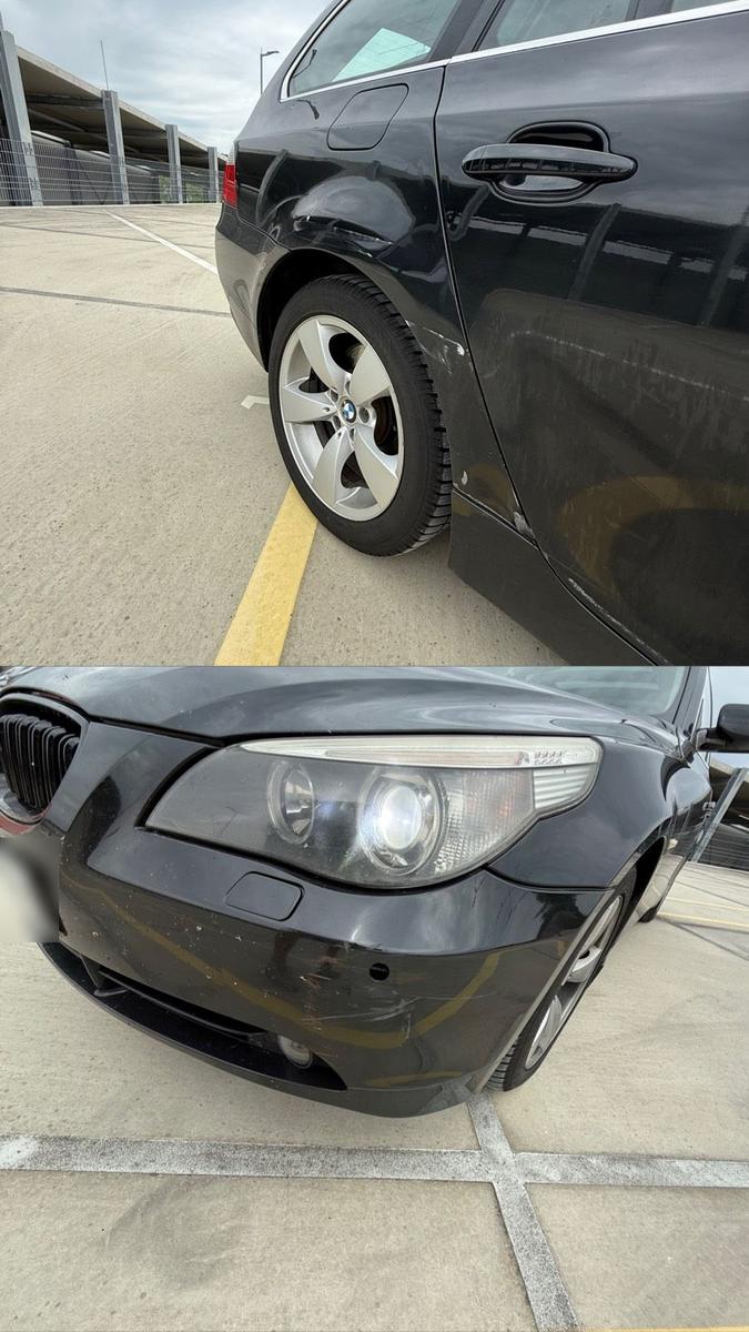 BMW 525 2006 — вигляд ззаду