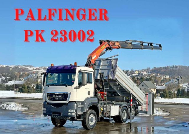 MAN TGS 28.440 * KIPPER 5,00 m* PK 23002 + FUNK /6x4