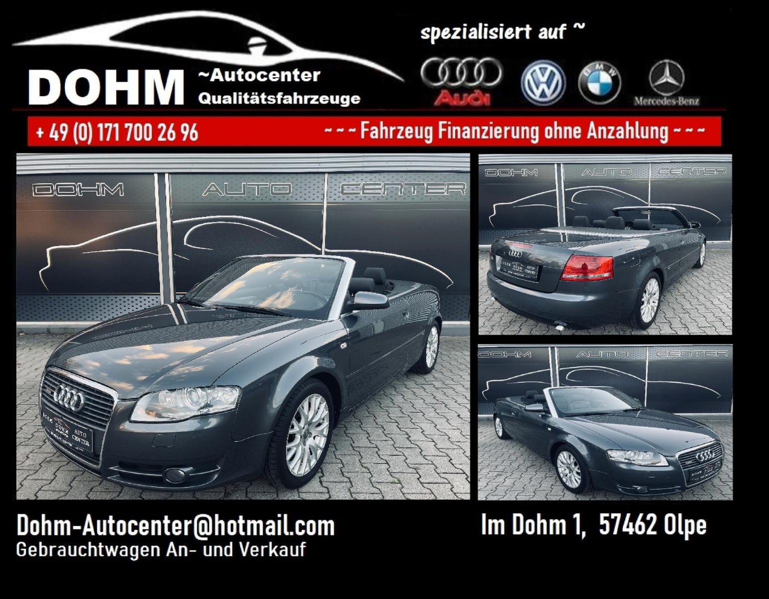 Audi A4 S-Line Cabrio 2.0 TDI BiXen*Leder* BOSE* Navi