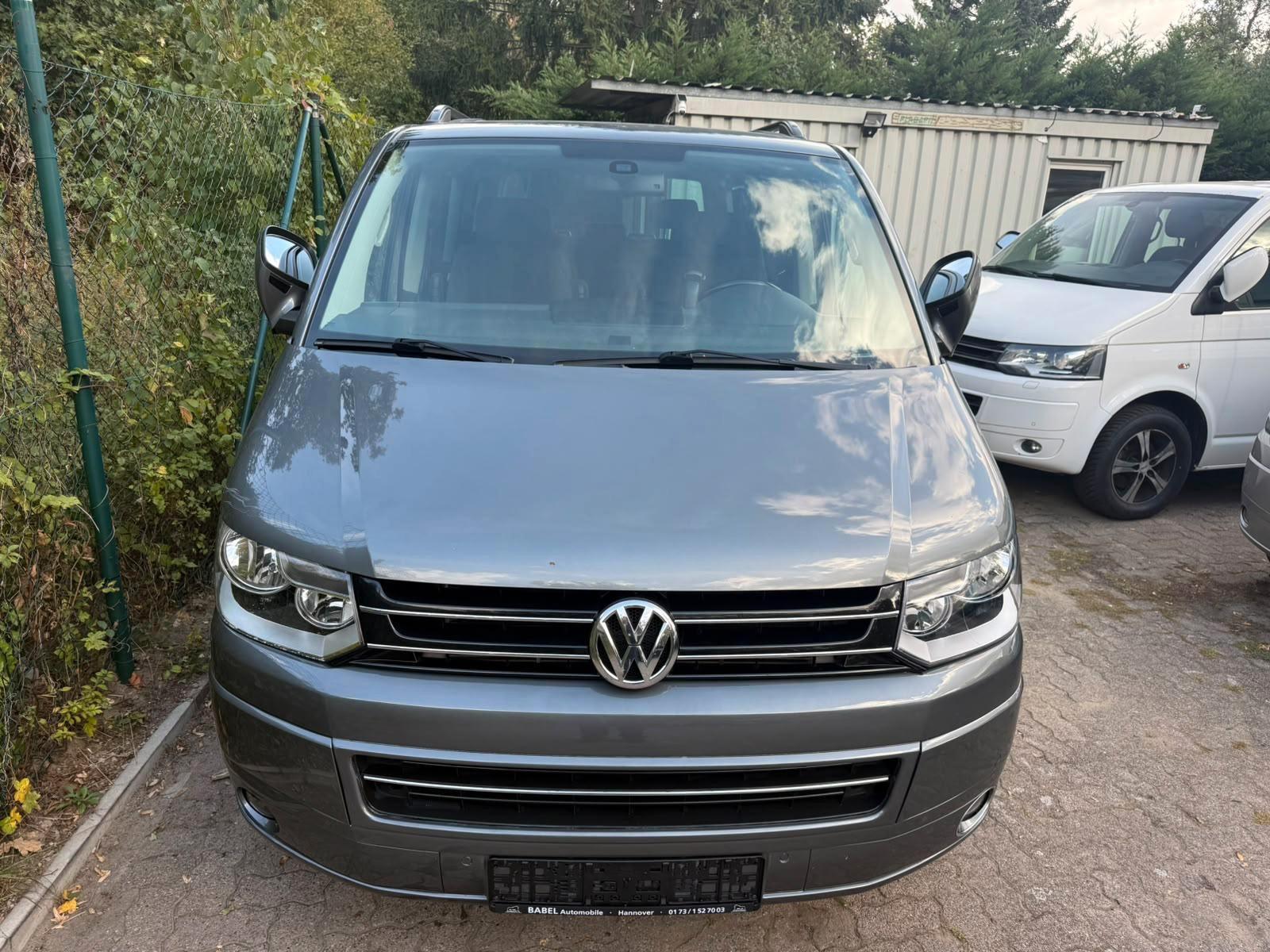VOLKSWAGEN T5 MULTIVAN TEAM 2.0 TDI 140ch DSG - 7 PLACES - APPLE CARPLAY - CHAUFFAGE AUXILIAIRE - ATTELAGE - SIÈGES CHAUFFANTS