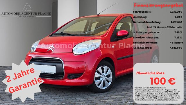 Citroën C1 Style *5-trg/Klima/1.Hand/HU und Service NEU*