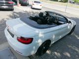 BMW Cabrio 218 d Advantage Automatik Sport/Leder M-T - weiße BMW 218