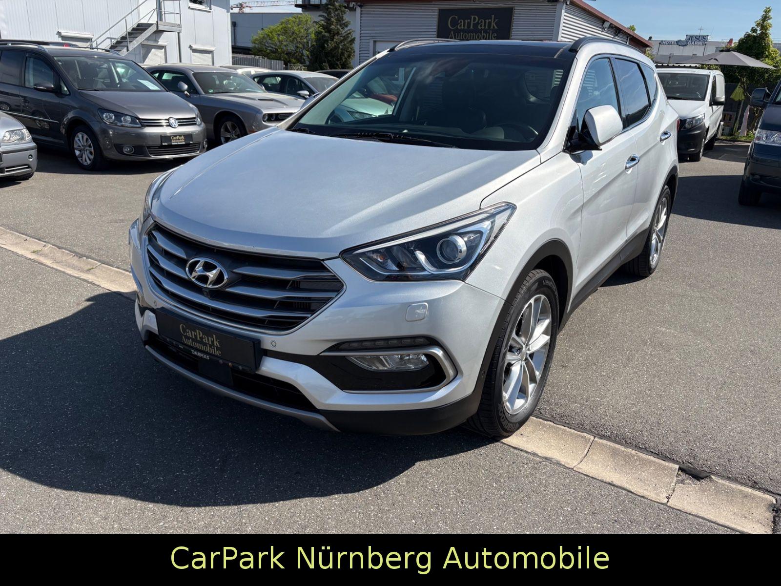 Hyundai Santa Fe blue Premium 4WD
