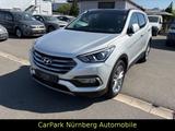 Hyundai Santa Fe blue Premium 4WD - gebrauchte Hyundai SANTA FE aus dem Jahr 2017