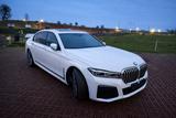 BMW 740Li facelift - weiße BMW 740
