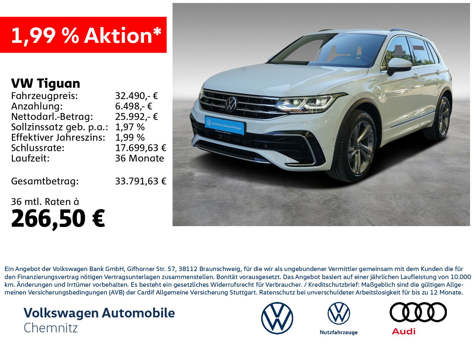 Volkswagen Tiguan 1.4 TSI eHybrid R-Line AHK ACC IQ.LIGHT foto 2