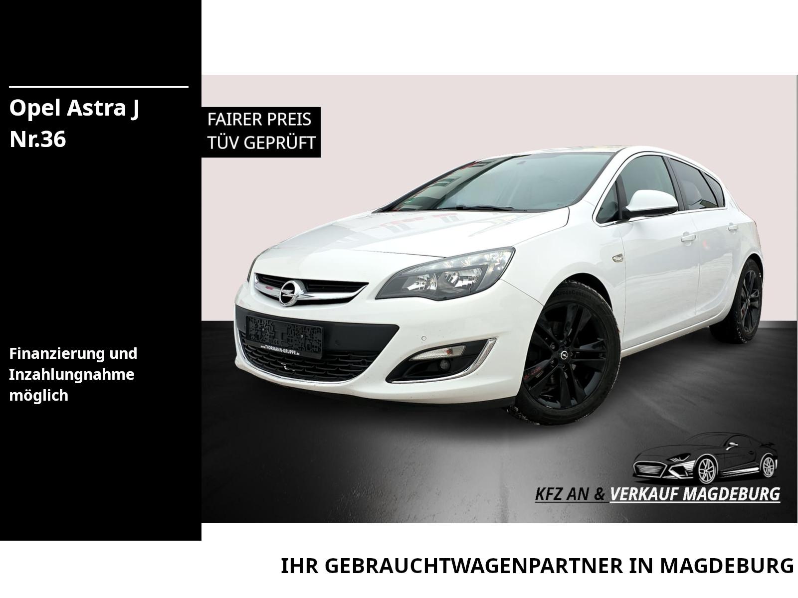 Opel Astra J Lim. 5-trg. Sport,Leder,GRA,BC!
