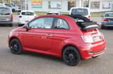 Fiat 500 S Cabrio l LEDER l KLIMA l - Fiat 500: Rot, Cabrio