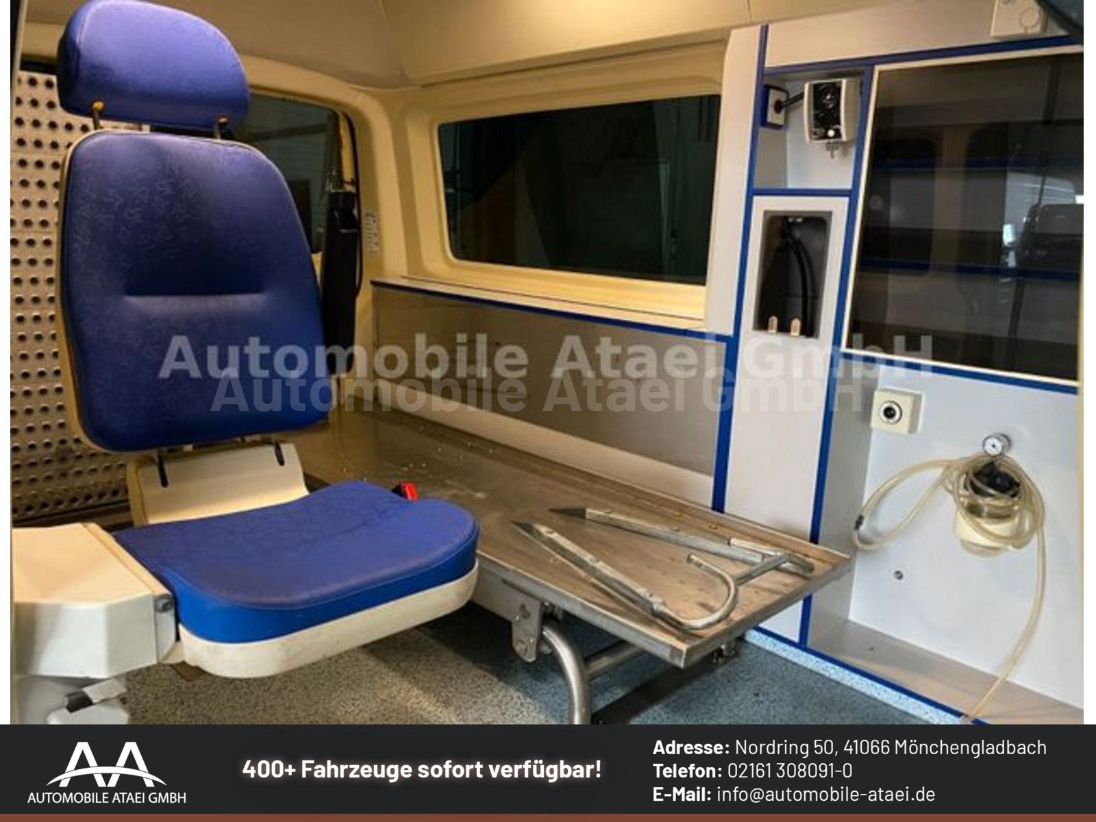 Fahrzeugabbildung Volkswagen T5 Transporter 2.5 TDI *KTW* 1.Hand+ Klima 9558