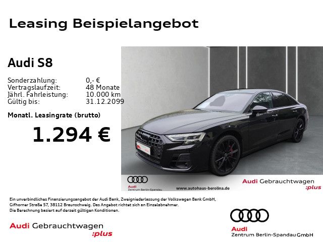 Audi S8 *PANO*StdHz*MATRIX*HuD*AHK*Assist+*B&O*
