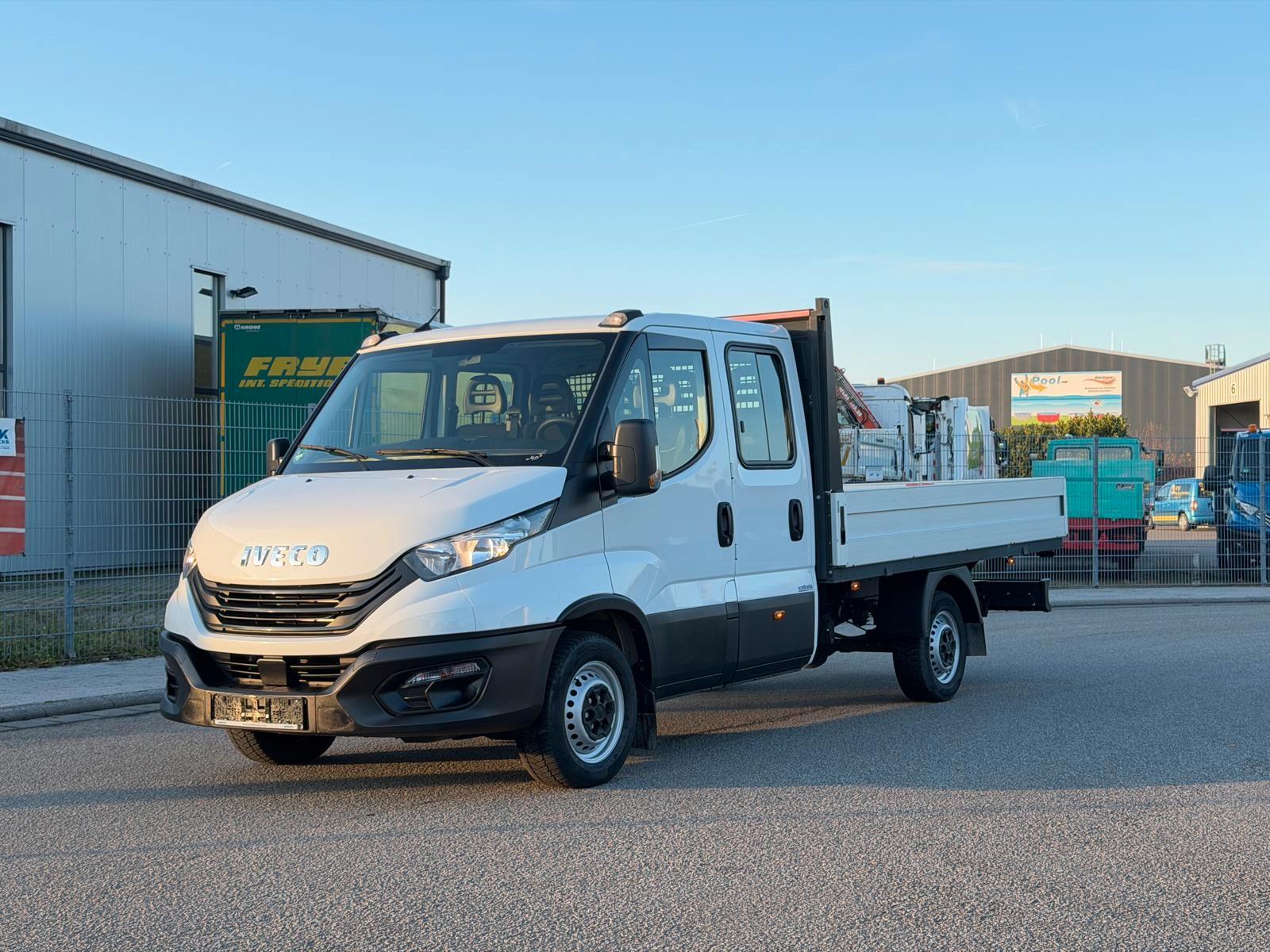 Iveco Daily 35S14 DoKa Pritsche, 1. Hd., DE. Fz, 25TKM