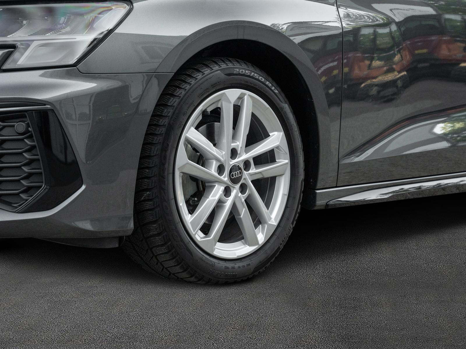 Audi A3 Sportback S line Optik-Paket schwarz+ AHK DSP, миниатюра 10