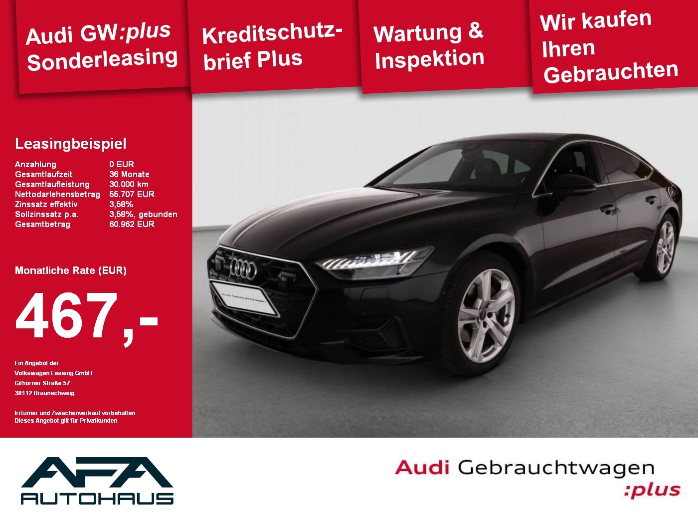 Audi A7 Sportback 45 TDI qu. S tr. Pano*HD.Matrix*AHK