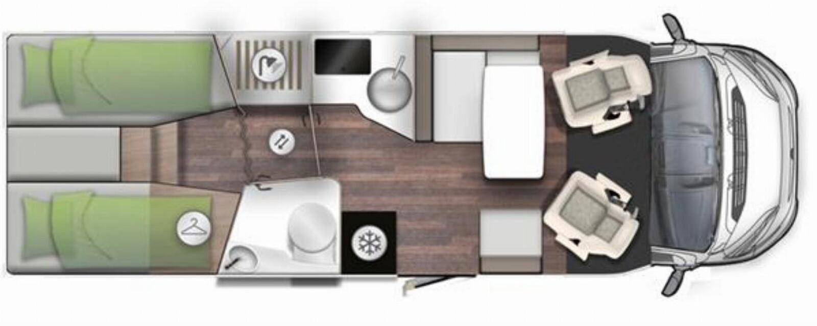 Forster T FT745EB Nur79KM*RFK*Einzelbetten