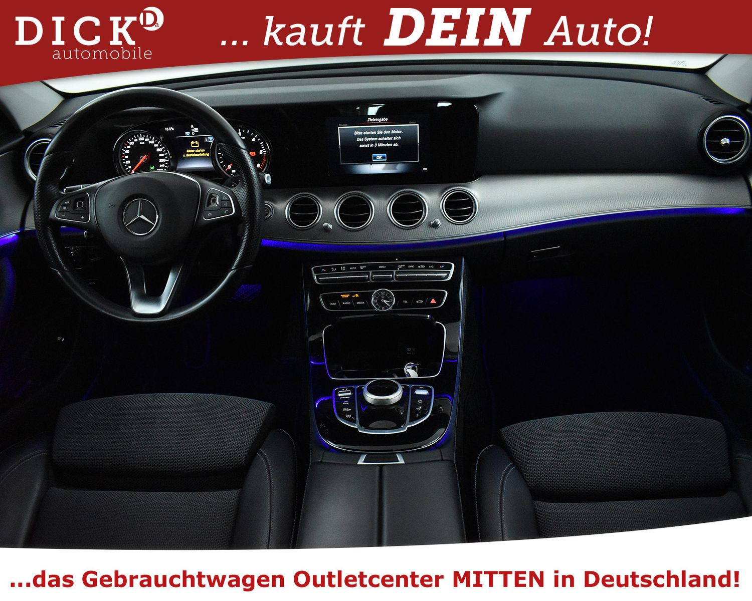 Fahrzeugabbildung Mercedes-Benz E200d T 9G. Avantg NAVI+LED+SHZ+LEDER+KAMERA+AHK