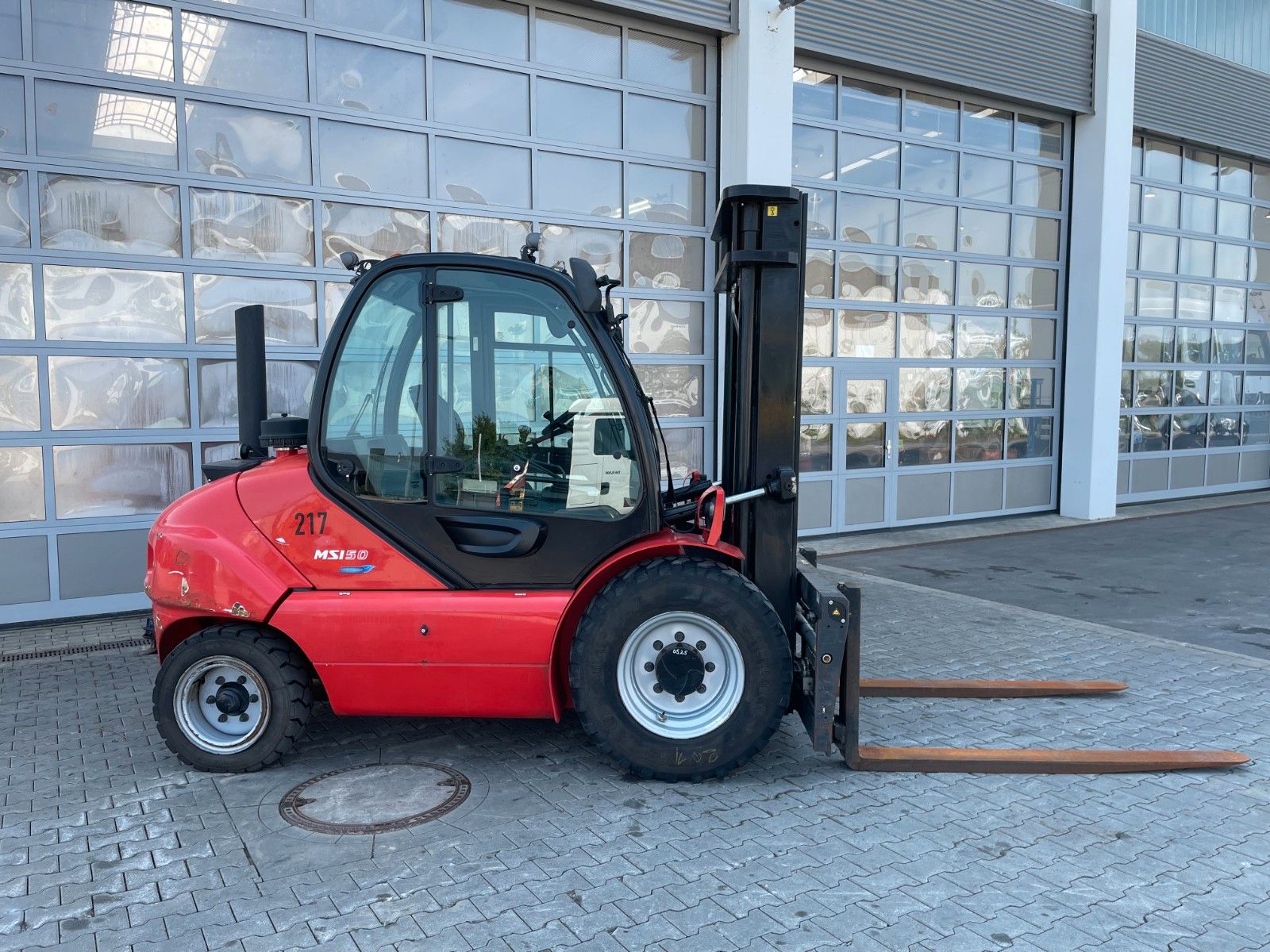 Fahrzeugabbildung Manitou MSI 50D / nur 4.094h / Geländestapler / ZV & SS