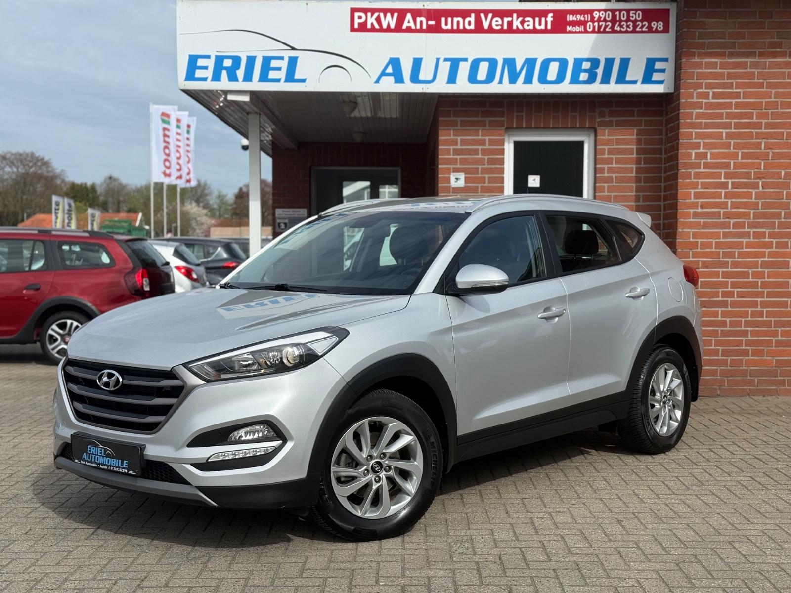 Hyundai TUCSON blue Style Aut. SHZ/RFK/NAVI/L.S-HEFT/1.H