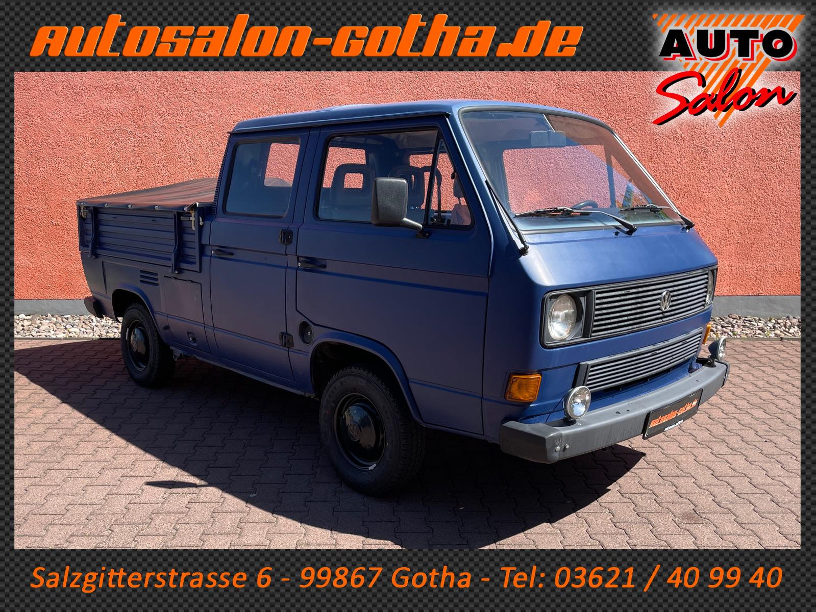 Volkswagen T3 DOKA Pritsche Typ 245/247 1.9 Turbodiesel HKZ