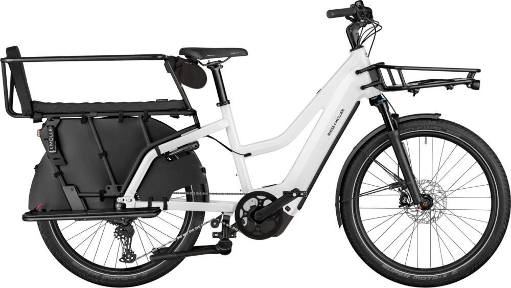 Riese & Müller Multicharger3 Mixte FAMILY white/black 47 cm