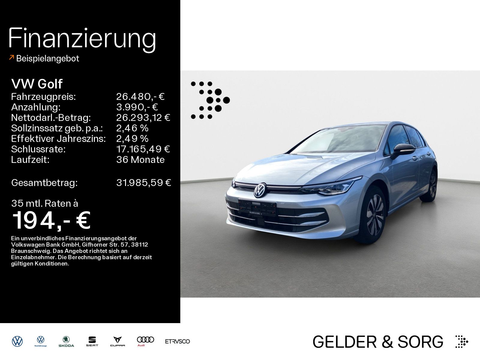 Volkswagen Golf 1.5 TSI Goal*LED*AHK*Digital*DAB+*ACC