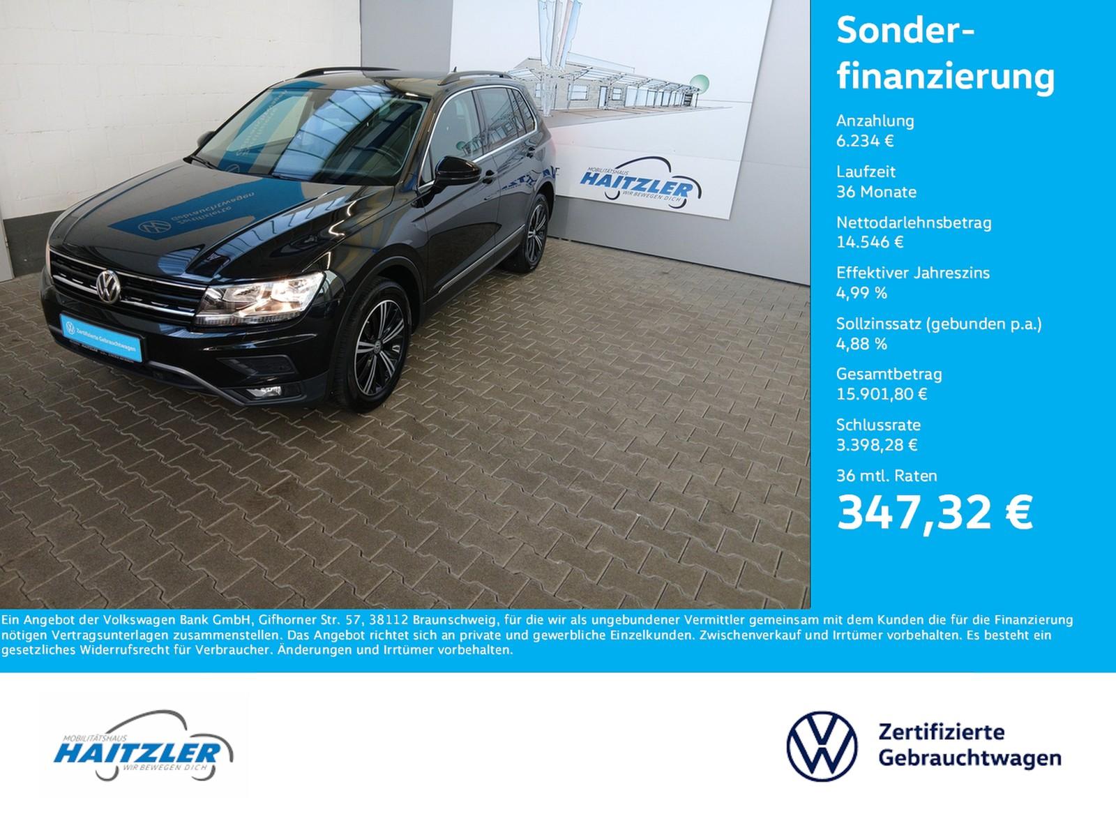 Volkswagen Tiguan 4 Motion Comfortline +AHK + Light-Assist