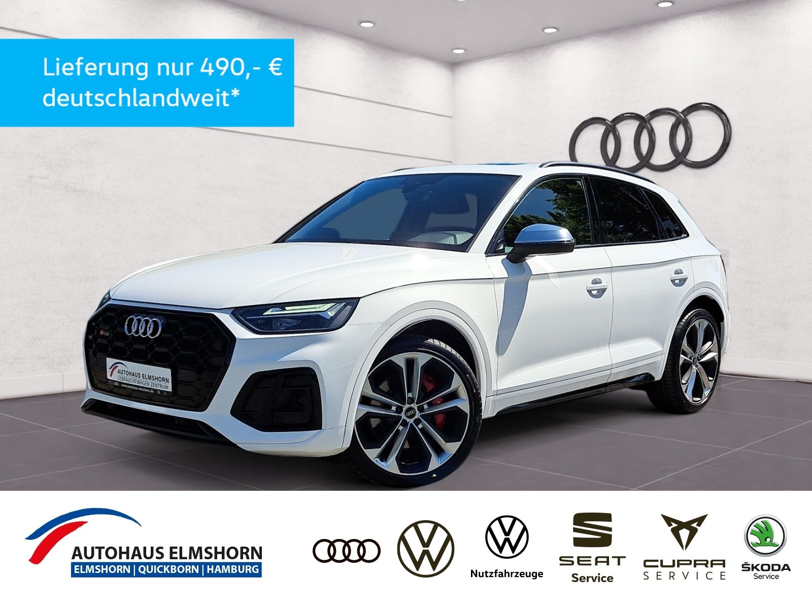 Audi SQ5 TDI quattro tiptr. PANO AHK AIR APP MEMORY K