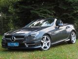 Mercedes-Benz SLK 250    AMG Paket- Navi-Panorama-1.Hand - graue Mercedes-Benz SLK 250