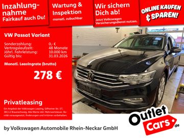 Volkswagen Leasingangebot: Volkswagen Passat Variant 2.0 TDI Business DSG Navi Kamera