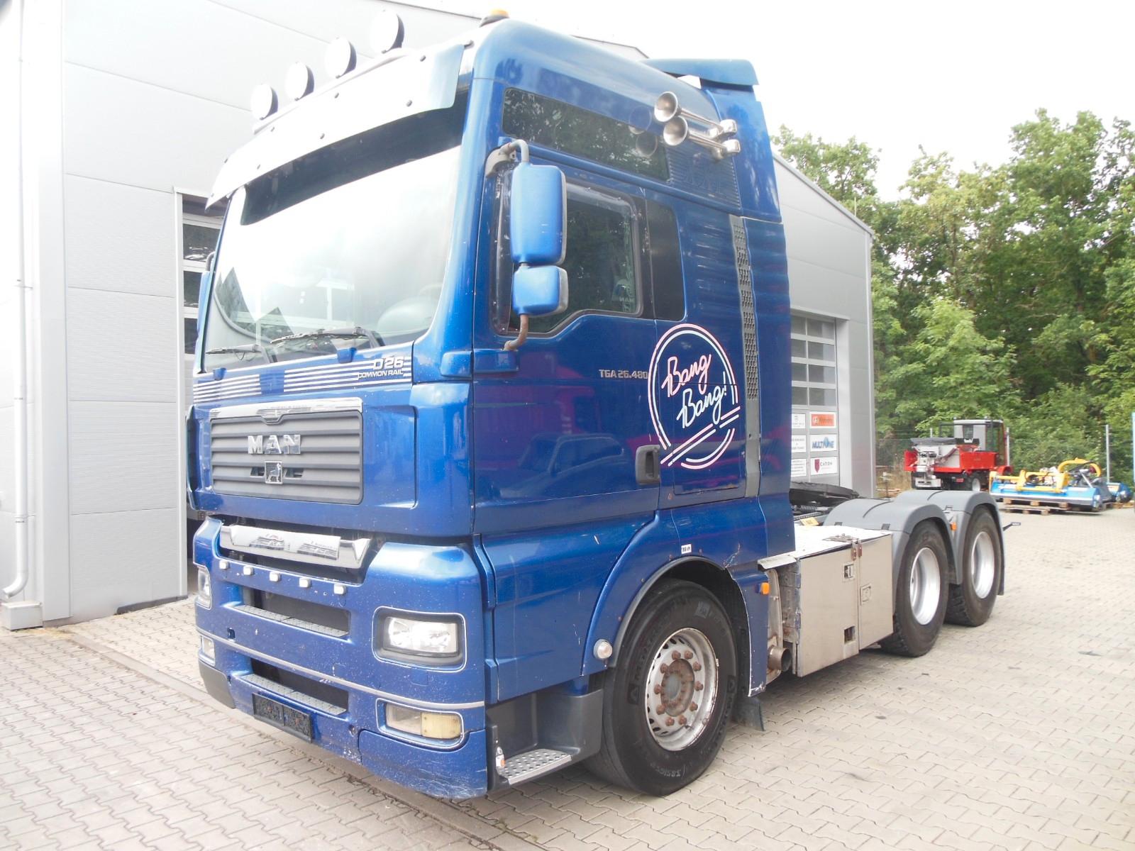 MAN TGA 26.480 BLS, 6X4, SET 70.000 KG