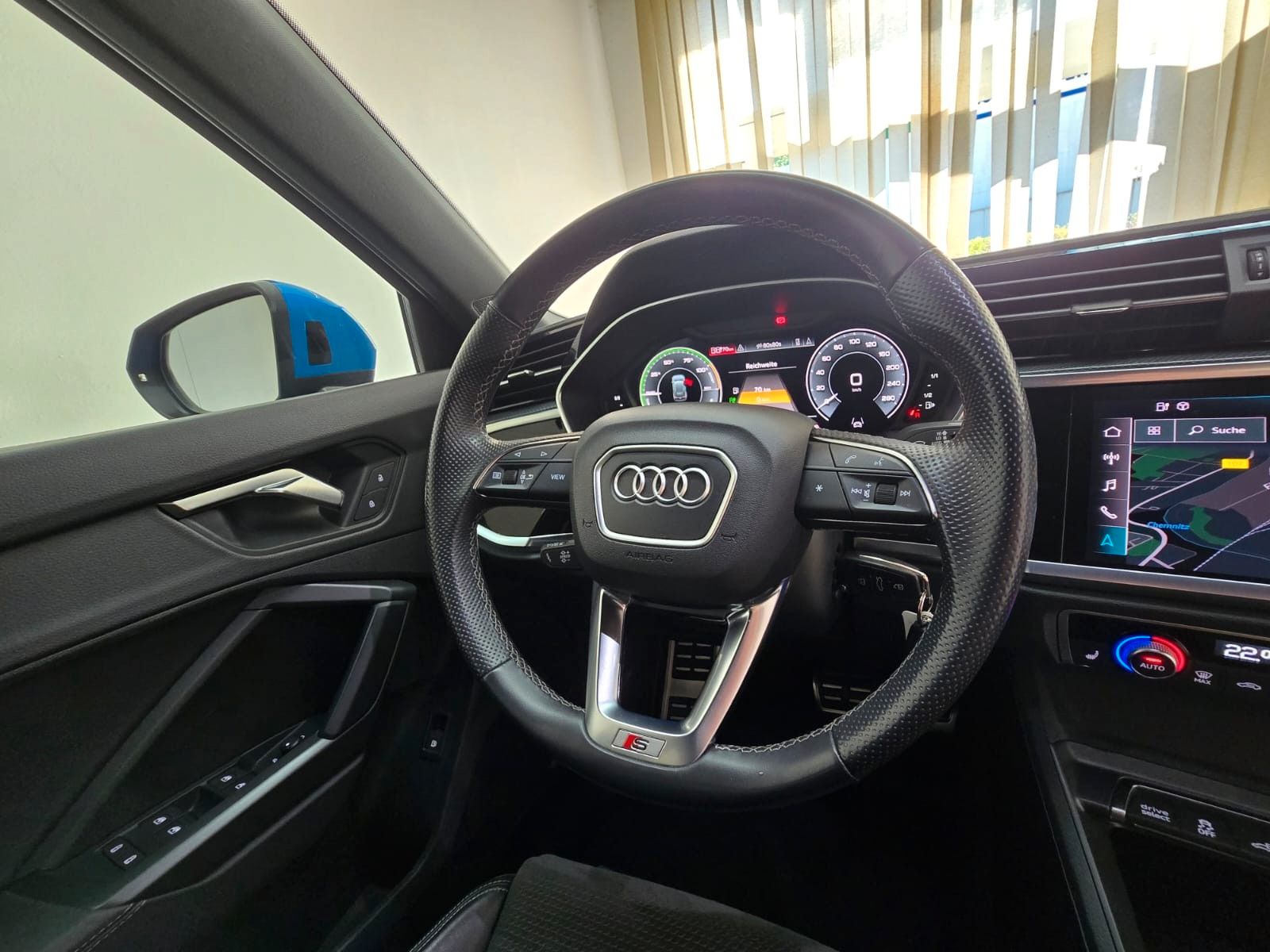 Audi Q3 45 TFSIe 2x S Line LED Virtual 19" Turboblau foto 11