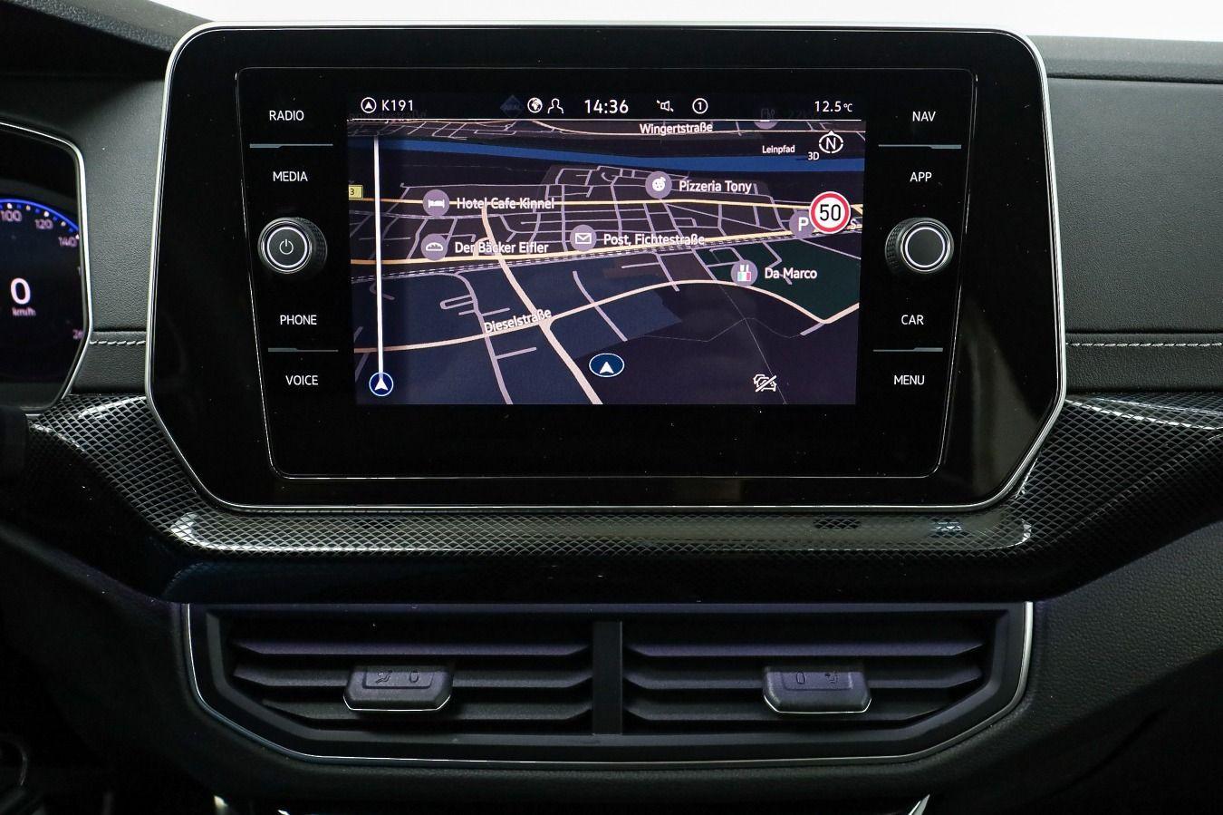 Volkswagen T-Cross 1.0 TSI DSG R-Line AHK*Kamera*NAV*SHZ, миниатюра 13