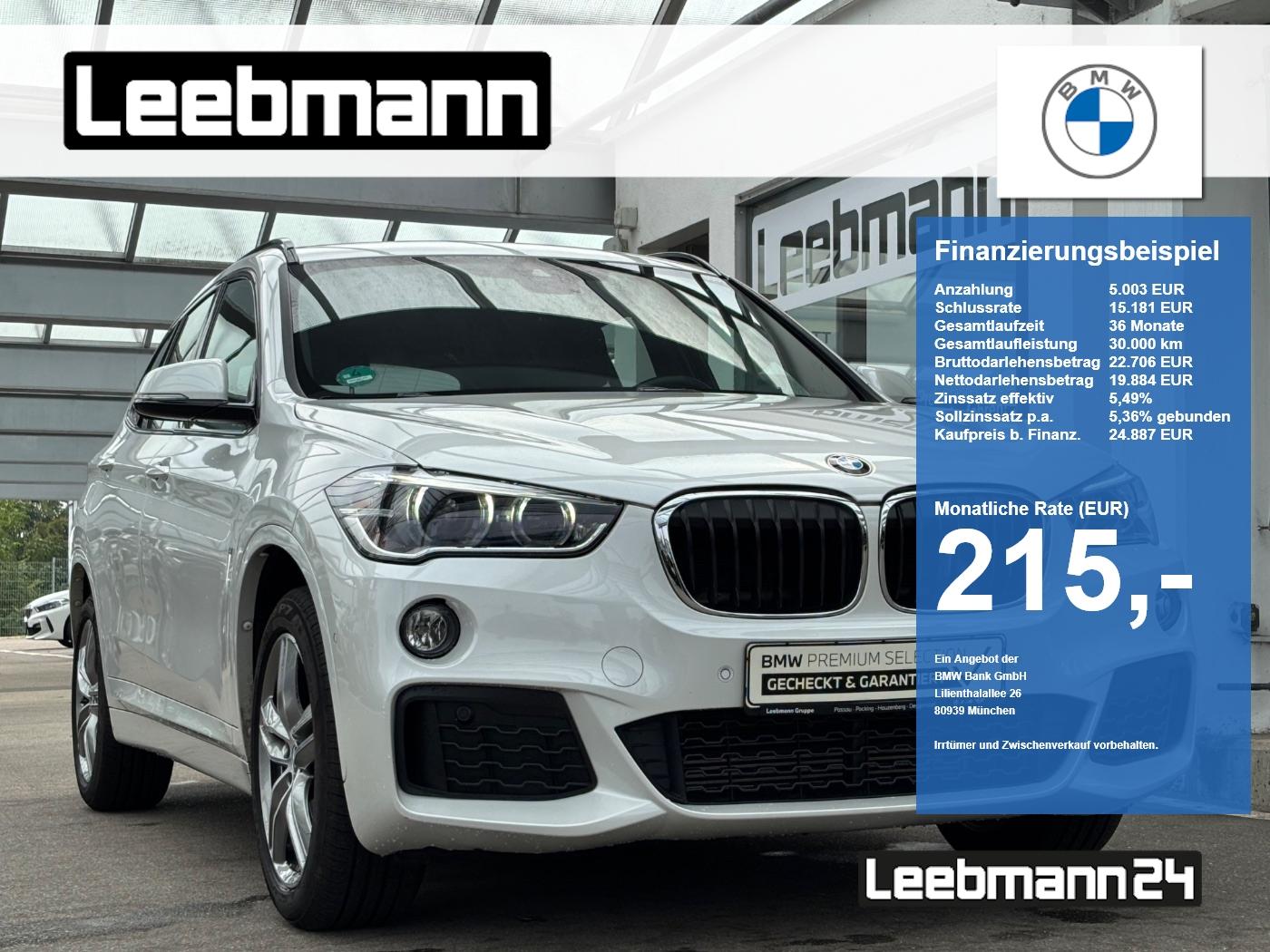 BMW X1 sDrive20i M-Sport HUD/RFK/LED 2 JAHRE GARANTI