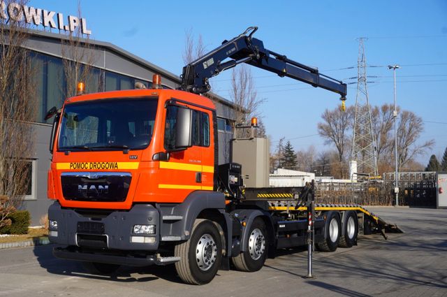 MAN TGS 35.360 E5 8×2 / HDS HIAB 166 E-2 6500 kg / T