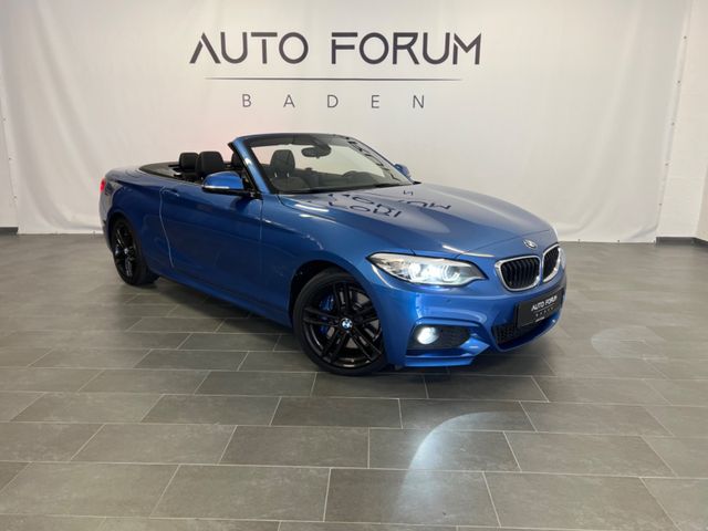 BMW Cabrio 220 d M Sport*LED*RFK*SportGe.*AHK*