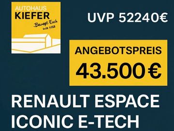 Renault EspaceRenault Iconic E-Tech 200 Hybrid Voll