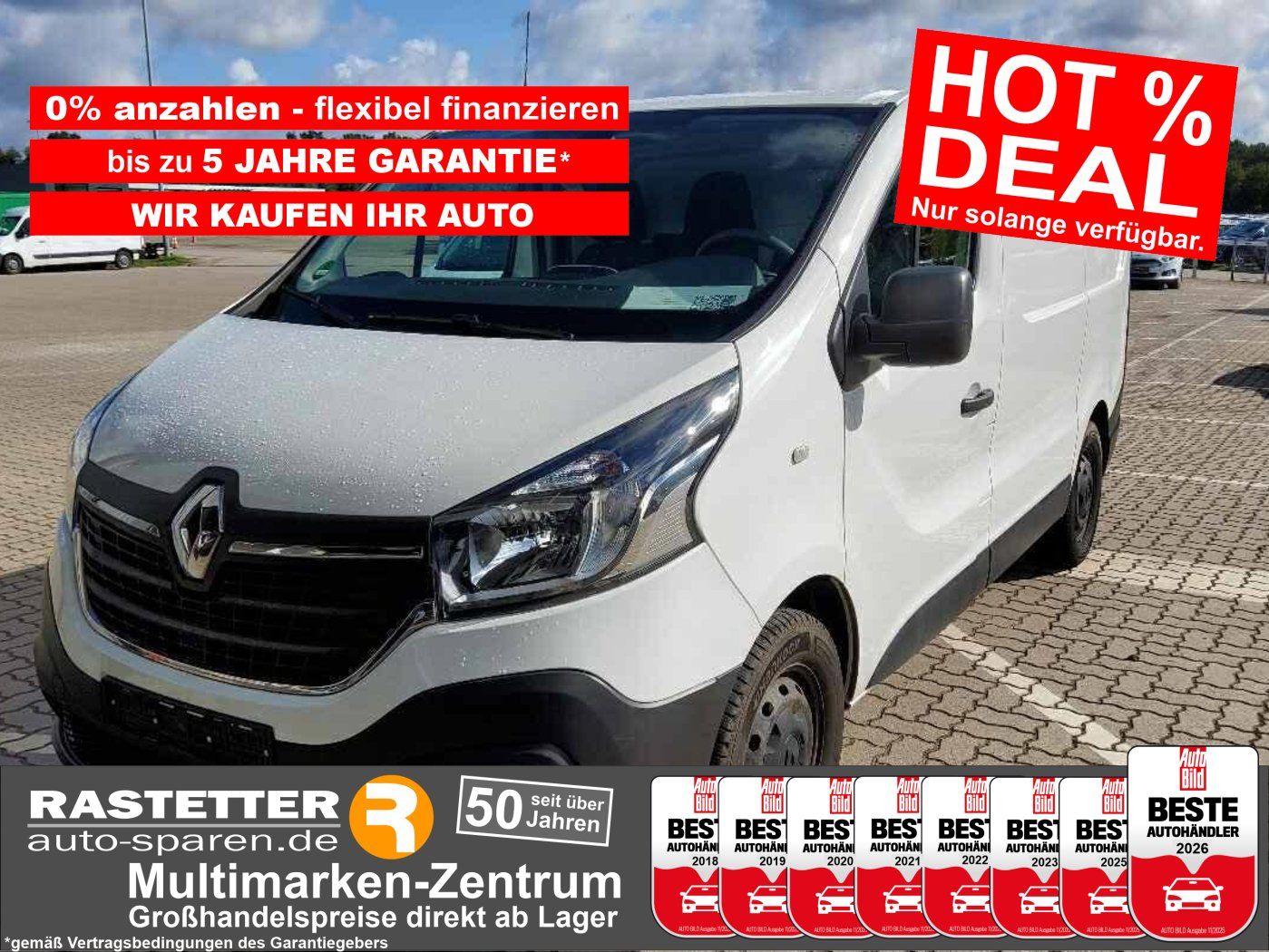 Renault Trafic 145 ENERGY L1H1 3.0t