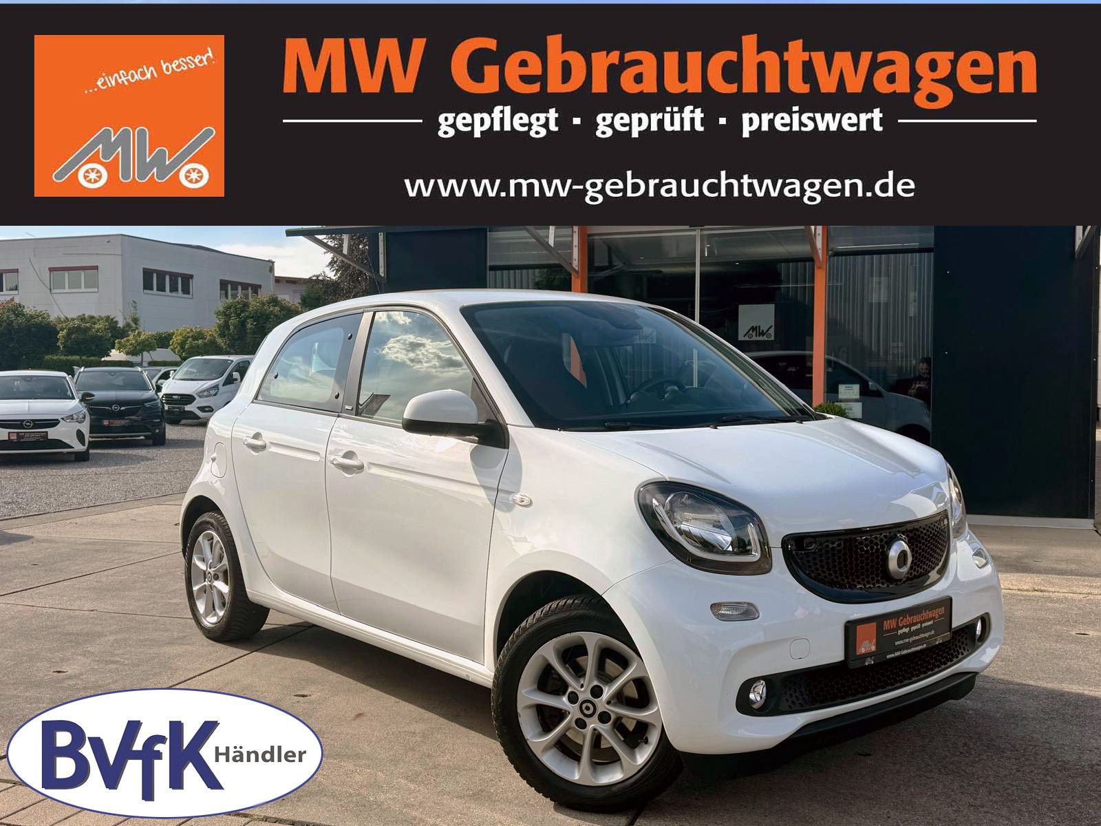 Fahrzeugabbildung Smart ForFour Automatik PDC SHZ Klimaautomatik Alu